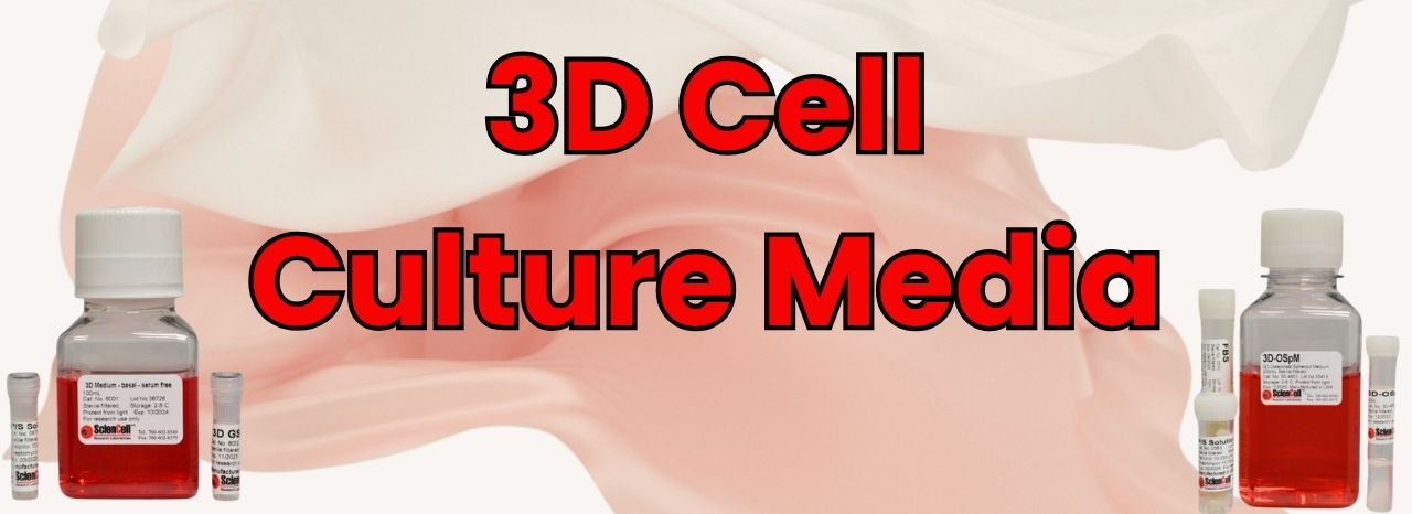 3D Cell Culture Media