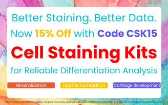 Get 15% off Our Cell Staining Kits